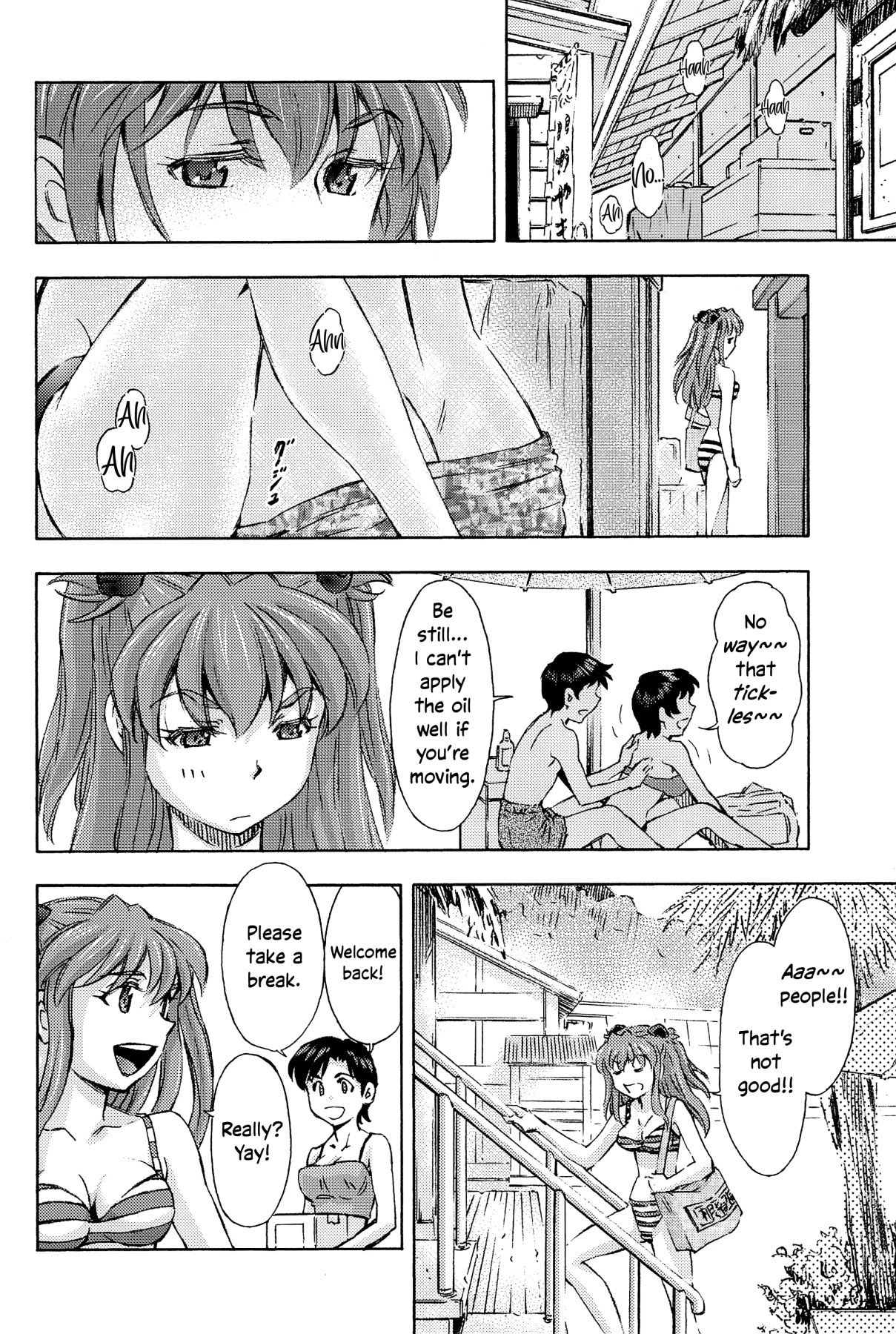 Hentai Manga Comic-v22m-3 Girls And A Beach Hut-Read-7